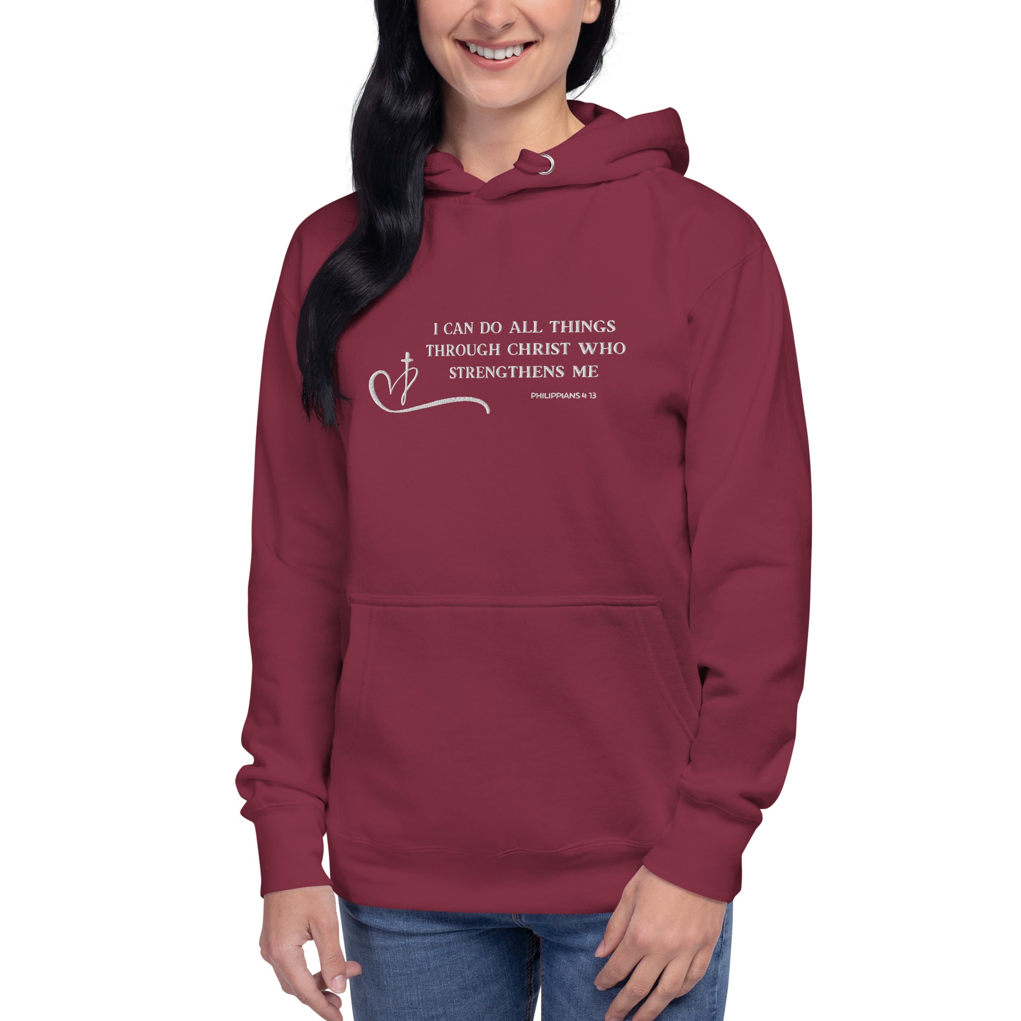 Women's Embroidered Hoodie